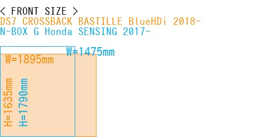 #DS7 CROSSBACK BASTILLE BlueHDi 2018- + N-BOX G Honda SENSING 2017-